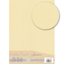 Hobby karton A4, 205g perleťový, světle žlutý