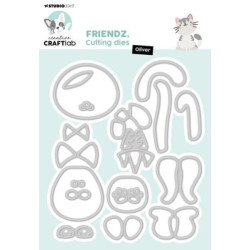 Vyřezávací šablony - Cats Friendz Oliver nr.741 (SL)