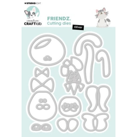 Vyřezávací šablony - Cats Friendz Oliver nr.741 (SL)