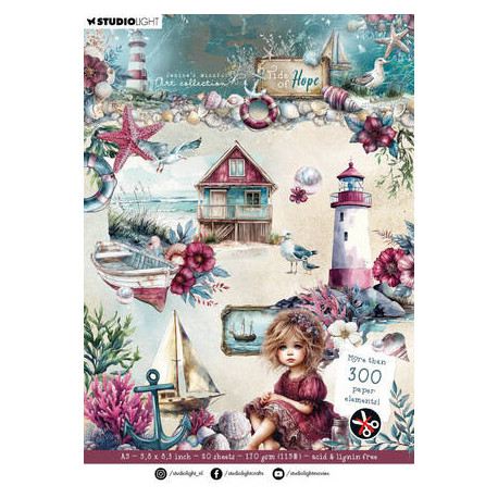 Sada papírových výseků Tide of Hope nr. 433 (SL)