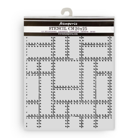 Šablona 3D 20x25 - A New Beginning, kovové desky (KSTD200)