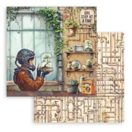 A new Beginning, terárium 30,5x30,5 scrapbook