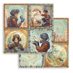 A new Beginning, 4 obrázky 30,5x30,5 scrapbook