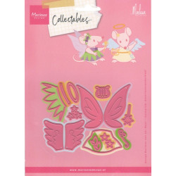 Vyřezávací šablony - Příslušenství pro anděly a víly (MD)