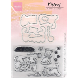 Vyřezávací šablony a razítka - Koťata (MD)