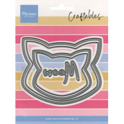 Vyřezávací šablony - Kočičí rám (MD)