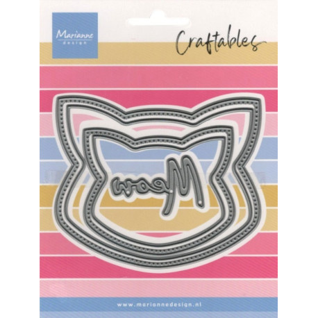 Vyřezávací šablony - Kočičí rám (MD)