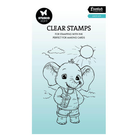 Transp.razítko - Juicy Joy, Elephant Essentials no. 948 (SL)