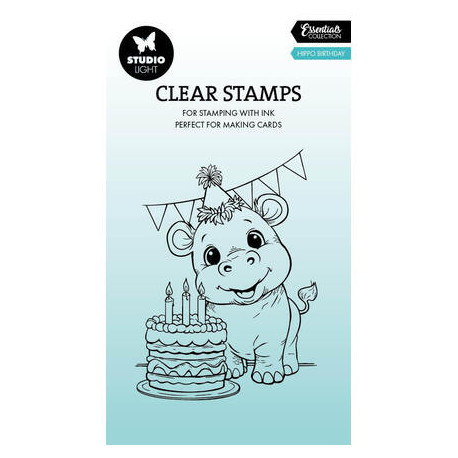 Transp.razítko - Hippo Birthday Essentials no. 950 (SL)