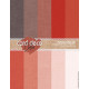 Sada papírů A4, 20ks, lněný vzor - červené odstíny (FI)