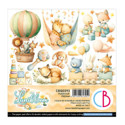 Sada papírů 15x15 Lunibloom (Ciao Bella)