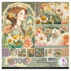 Sada papírů 20x20 Artemis (Ciao Bella)