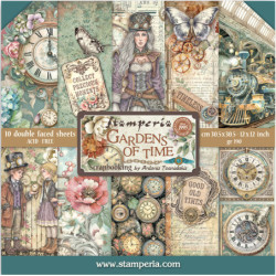 Sada papírů 30,5x30,5 190g Gardens of Time (SBBL185)