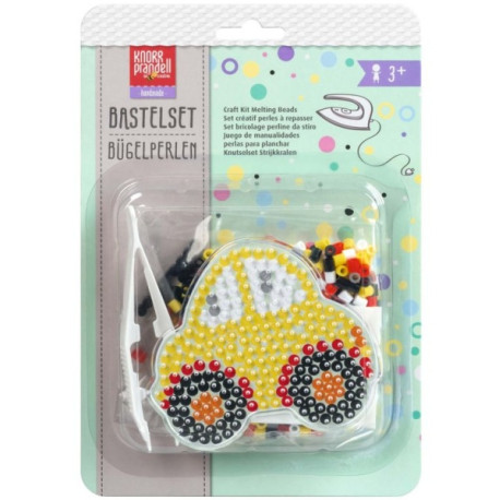 Sada zažehlovací korálky a podložka - auto