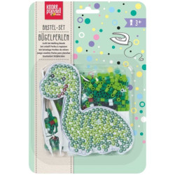 Sada zažehlovací korálky a podložka - dinosaurus