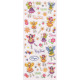 Samolepky 10x23cm - květinové víly