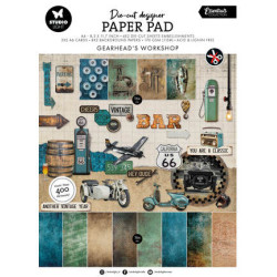 Sada papírů a výseků A4 Gearhead Workshop Essentials no. 436 (SL)