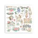 Transfer Stamperia 15,5x15,5cm - Wonderland (DFLRBX15)