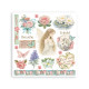 Transfer Stamperia 15,5x15,5cm - Wonderland (DFLRBX15)