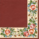 Bordura vintage růže 33x33