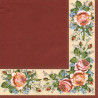 Bordura vintage růže 33x33