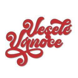 Vyřezávací šablona Splněná přání / Veselé Vánoce
