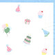 Birthday White 25x25