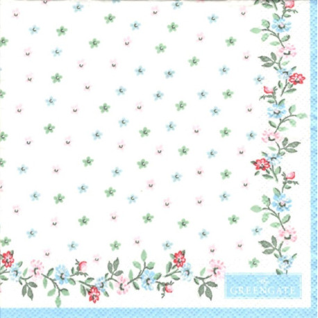 Alivia petit white 25x25