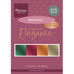 Sada lesklých papírů A5 Christmas Elegance, 275g (MD)