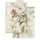 Kreativní sešit Oriental Garden, A5 (Stamperia)