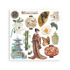 Transfer Stamperia 15,5x15,5cm - Oriental Garden (DFLRBX19)