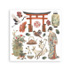 Transfer Stamperia 15,5x15,5cm - Oriental Garden (DFLRBX19)