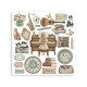 Transfer Stamperia 15,5x15,5cm - Symphony (DFLRBX16)