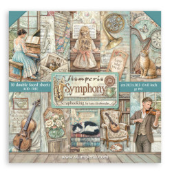 Sada papírů 20,3x20,3 190g Symphony (SBBS144)