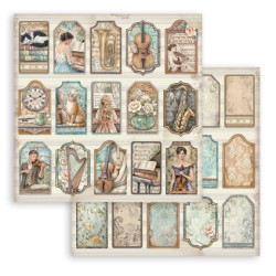Symphony, visačky 30,5x30,5 scrapbook