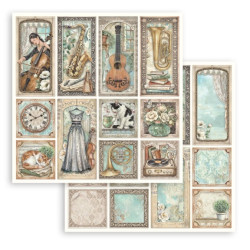 Symphony, mix obrázků 30,5x30,5 scrapbook