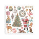 Transfer Stamperia 15,5x15,5cm - Winter Magic (DFLRBX18)