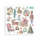 Transfer Stamperia 15,5x15,5cm - Winter Magic (DFLRBX18)