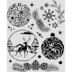 Šablona 3D 20x25 - Classic Christmas, vánoční baňky (KSTD215)