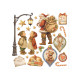 Transfer Stamperia 15,5x15,5cm - Silent Night (DFLRBX20)