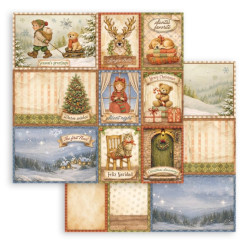 Silent Night, mix karet 30,5x30,5 scrapbook