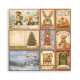 Sada papírů MAXI 20,3x20,3 190g Silent Night (SBBSXB28)