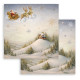 Sada papírů 20,3x20,3 190g Silent Night (SBBS148)