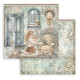 Sada papírů 20,3x20,3 190g White Christmas (SBBS146)