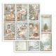 Sada papírů 30,5x30,5 190g White Christmas (SBBL190)