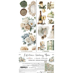 Lifetime Loving You Extras Set Mix - sada k vystřihování (Craft O'Clock)
