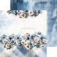 Sada papírů 20x20 Baby Boy Universe (Craft O´Clock)