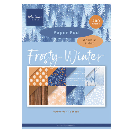 Sada papírů A4 Frosty Winter (MD)