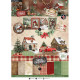 Sada papírů a výseků A4 Cottage Christmas no. 483 (SL)