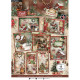 Sada papírových výseků A4 Cottage Christmas no. 41 (SL)